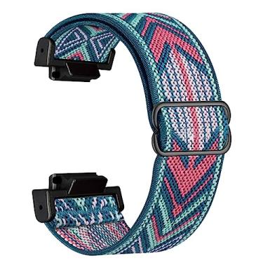 Imagem de Abanen Pulseiras elásticas de nylon para Casio gshock DW-5600/8900, pulseira elástica com conector de plástico leve para Casio GA-100/GW-B5600/GB-5600 /GW-6900 (colorida)