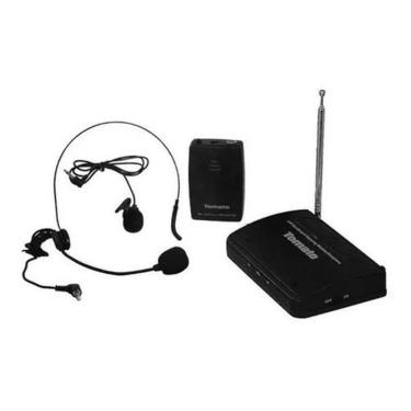 Imagem de Microfone lapela sem fio profissional wireless headset 50 mt