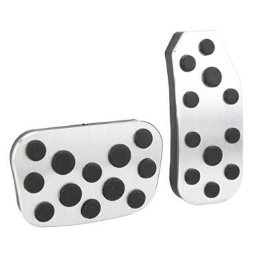 Imagem de Conjunto de Capa para Pedal de Freio e Acelerador, Substituição Antiderrapante de Liga de Alumínio para Alfanard 2015-2019