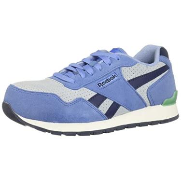 Imagem de Reebok Tênis feminino Work RB981 Harman Composite Toe Classic Work Azul Safety, 38, Azul, 37