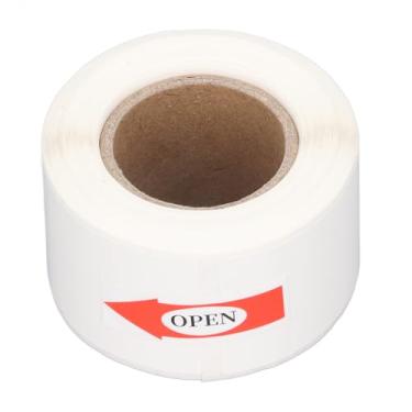 Imagem de Etiqueta Térmica, Impressão Sem Tinta, Resistente a Arranhões, Substituição de Etiqueta Térmica de 25 X 38 Mm, 100 Folhas para Fibra (Branco)