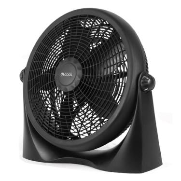 Imagem de Commercial Cool Ventilador de Piso de Alta Velocidade, 40 cm, Preto, CFF16B