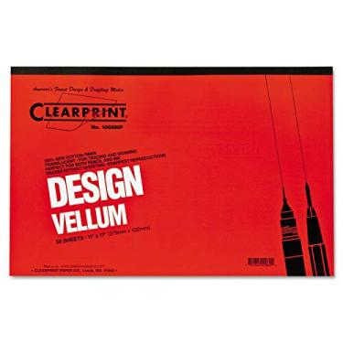 Imagem de Clearprint Design Vellum Paper ,PAPER,11X17.50,SKETCH,TR