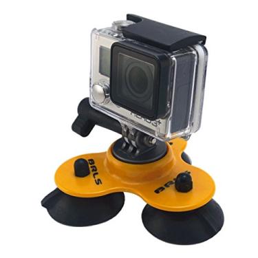 Imagem de BRLS Suporte removível premium 3.0 para GoPro (amarelo)