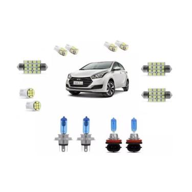 Imagem de Hyundai Hb20 2013/2019 Kit Lampada + Farol + Milha E Leds