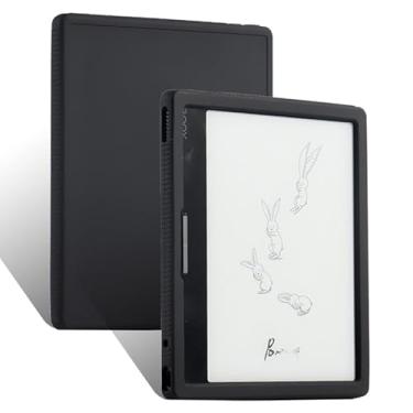 Imagem de Mingfeng Capa traseira de silicone macio Fro para Onyx Boox Leaf 3 2 Capa protetora fina para eBook Boox Page Galileo 2023 Funda boox Go Color 7 (preto)