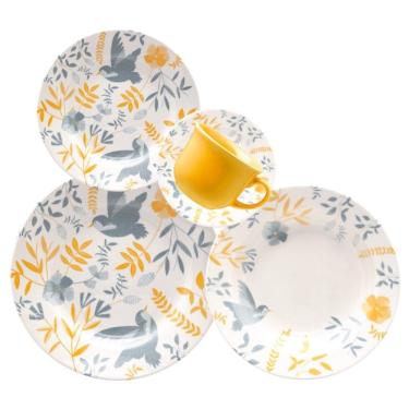 Imagem de Aparelho de Jantar 30 Peças Bem Te Vi Oxford