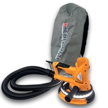 Imagem de Lixadeira De Parede Menegotti Prime Mlp 710 Led 710w 127v Cor Amarelo/Preto Frequência 60 Hz