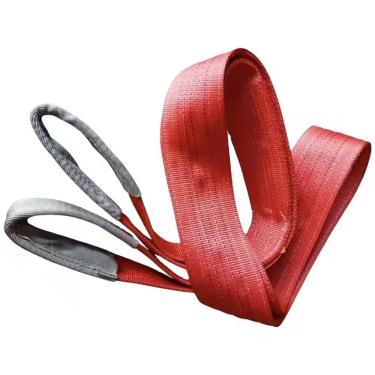 Imagem de Cinta Elevaçao Carga 5 Toneladas 8 Metros Reforçada Resistente Obra Construçao Guincho Reboque