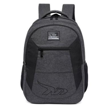 Imagem de Mochila Onbongo Executiva Notebook Grande Reforçada, U, PRETO