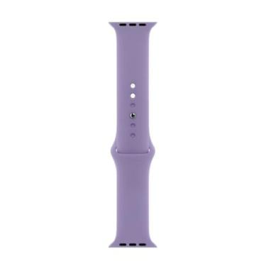 Imagem de Pulseira Sport Lavanda Inglesa Compatível Com Apple Watch - Baú do vik