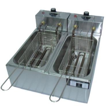 Imagem de Fritadeira Elétrica FDS-8 2 Cubas 8 Litros 220v Com Cesto De Fritura G