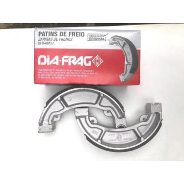 Imagem de Lona Patin  De Freio Diafrag Stander  CG / TITAN/ FAN/ TWISTER/BIZ/BRO