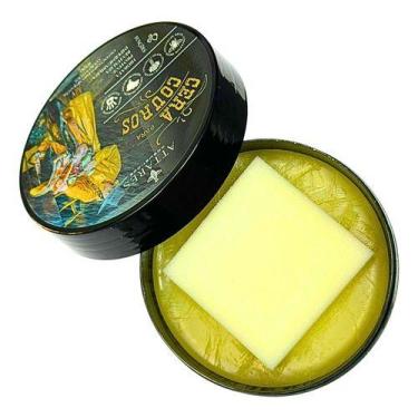 Imagem de Cera P/couro Hidratação Brilho Carro Moto Carnaúba 100g - GHC Acessóri