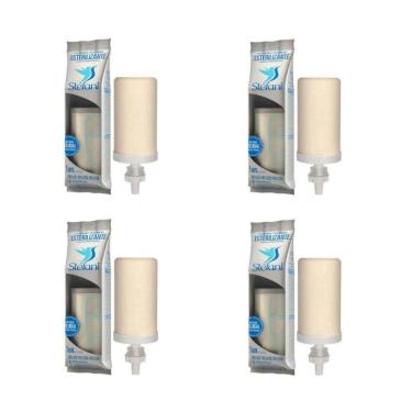 Imagem de Kit 4 Vela Tripla Ação P/ Filtro De Barro Stéfani