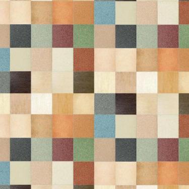 Imagem de Papel De Parede Pastilha Quadriculado Sortido Lavável 3M - Artetik Dig