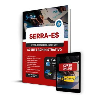 Imagem de Apostila Pref Serra- ES 2024 - Agente Administrativo - Editora Solução