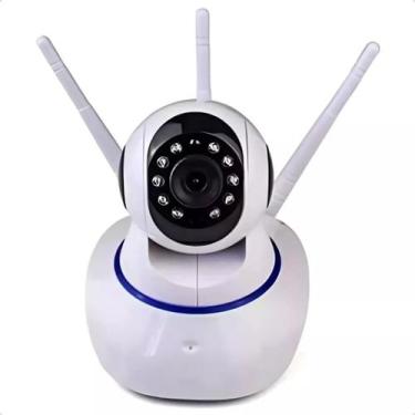 Imagem de Camera Ip Wireless Sem Fio 1.0 Megapixel P2p Baba Eletronica - DMK