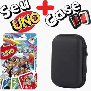 Imagem de Kit Case + Jogo de Cartas UNO - One Piece