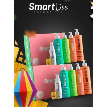 Imagem de Cronograma Capilar Smart Liss Cosmeticos Com 6 Produtos - Smart Lizz