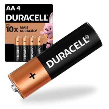 Imagem de Pilhas alcalina AA 4 unidades Duracell