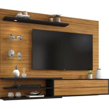 Imagem de Home Suspenso Amur Freijó com Preto - MoveisAqui - Notável