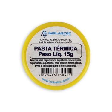 Imagem de Pasta Térmica Implastec 15 Gramas - Tubo - Pci Eletro Parts, Térmica