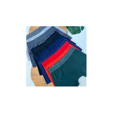 Imagem de Kit 2 cuecas boxer 100% algodão lisa - PURA TENSÃO, G3