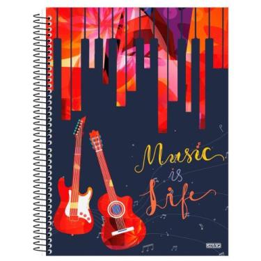 Imagem de Caderno de Música Capa Dura 80 fls - São Domingos 2