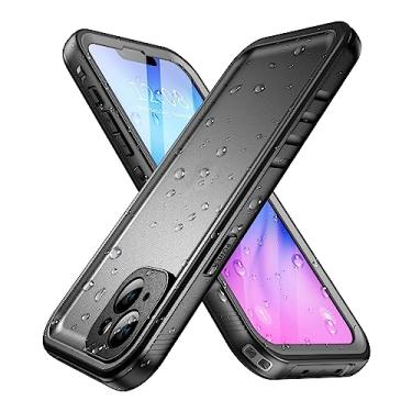 Imagem de SPORTLINK Capa à prova d'água à prova de choque compatível com iPhone 14 Pro - Proteção 360 resistente à prova de poeira de corpo inteiro, resistente, grau militar, 6,1 polegadas com câmera/protetor