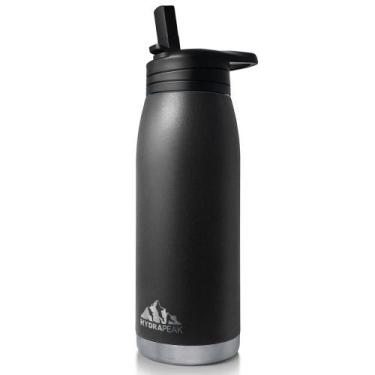 Imagem de Garrafa de Agua Hydrapeak HP-FLOW-32-Black 946ML Preto