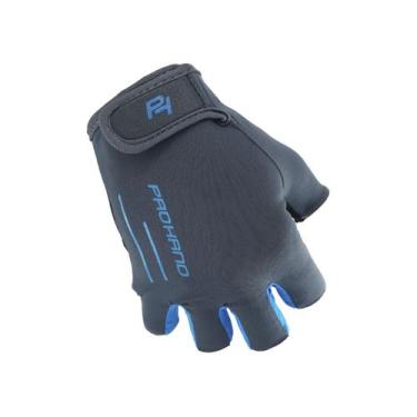 Imagem de Luva Ciclista Dedo Curto Bike Bicicleta  Speed XD Pro Hand, Cinza, Azu