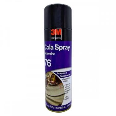 Imagem de Cola Spray 3M Tapeceiro 76 - 330G/500Ml