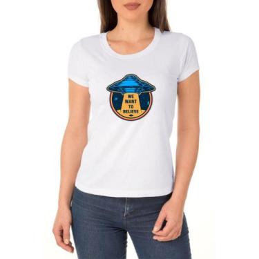 Imagem de Tshirt Blusinha ABDUÇÃO - ALIENS- Tumblr - Feminina Baby look - KOUPES