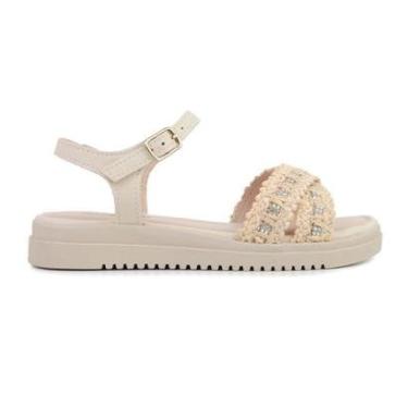 Imagem de Sandália Infantil Feminina Pink Cats Bege - V4802-Feminino
