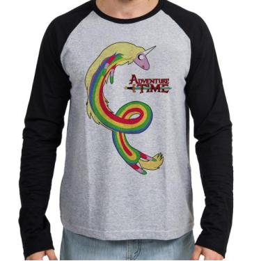 Imagem de Camiseta Manga Longa blusa Adventure Time Lady Iris - Empório Dutra, M