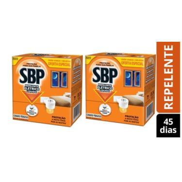 Imagem de Repelente Sbp Elétrico Tomada 2 Aparelho + 2 Refil de 35ml