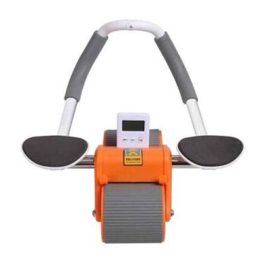 Imagem de Roda Rolo Abdominal Para Exercícios Treino Funcional Fitness Prancha C