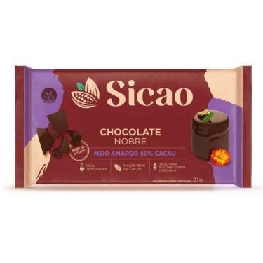 Imagem de Chocolate Meio Amargo  2,1kg - Sicao