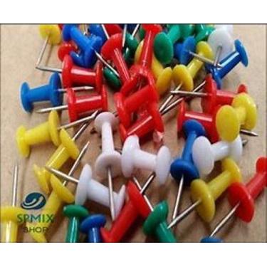 Imagem de Alfinete Colorido Para Mapa Tipo Taça, Kit Com 5 Unidades - stivale