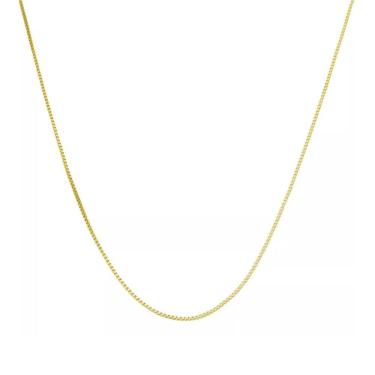 Imagem de Correntinha Veneziana  Avulsa 45 cm Banhado a Ouro 18k