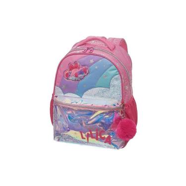 Imagem de Mochila de Costas Pacific Lilica Ripilica Super Star Rosa