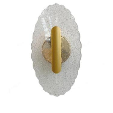 Imagem de Arandela Perola Dourada de Led Ip20 Bivolt 23cm 3 Cores de Luz - Domen