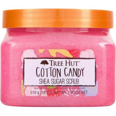 Imagem de Esfoliante corporal Cotton candy shea sugar scrub-Tree Hut 510 gr