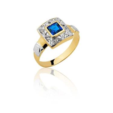 Imagem de Anel Formatura Pedagogia Feminino Ouro 18k A43 - MAEHLER JOIAS, Dourad