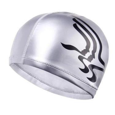 Imagem de Touca De Natação Adulto e Infantil Profissional - Hero Band, Cinza adu
