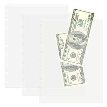 Imagem de Discagenda Clear Accessories for Discbound Planner Personal Organizer, Top-opening Pocket, Compatible with Classic HP (7x9.25in)