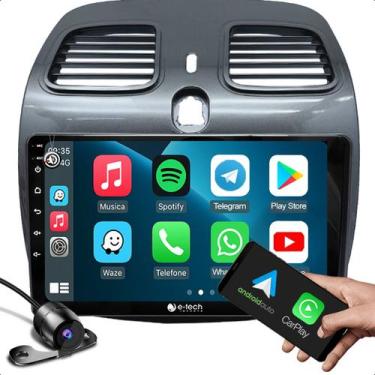Imagem de Central Multimídia 9 Polegadas 2 Din Com Carplay android auto Para Gra