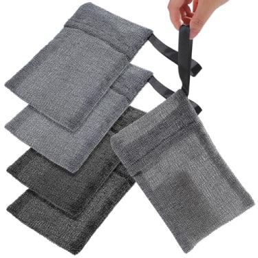 Imagem de FRCOLOR 2 Bolsas Porta-sabonete Em Barra De Malha Bolsa Esfoliante Estojo Macio E Resistente Esfoliação