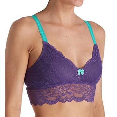 Imagem de Honeydew Bralette feminino de renda Claudia Intimates, Ameixa, P